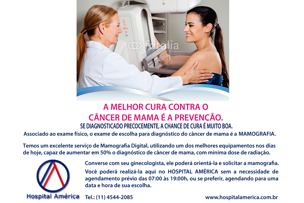Exames preventivos Hospital América